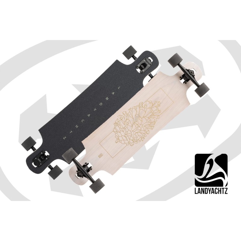 LANDYACHTZ Drop Hammer 36.5" White Oak - Longboard Complète