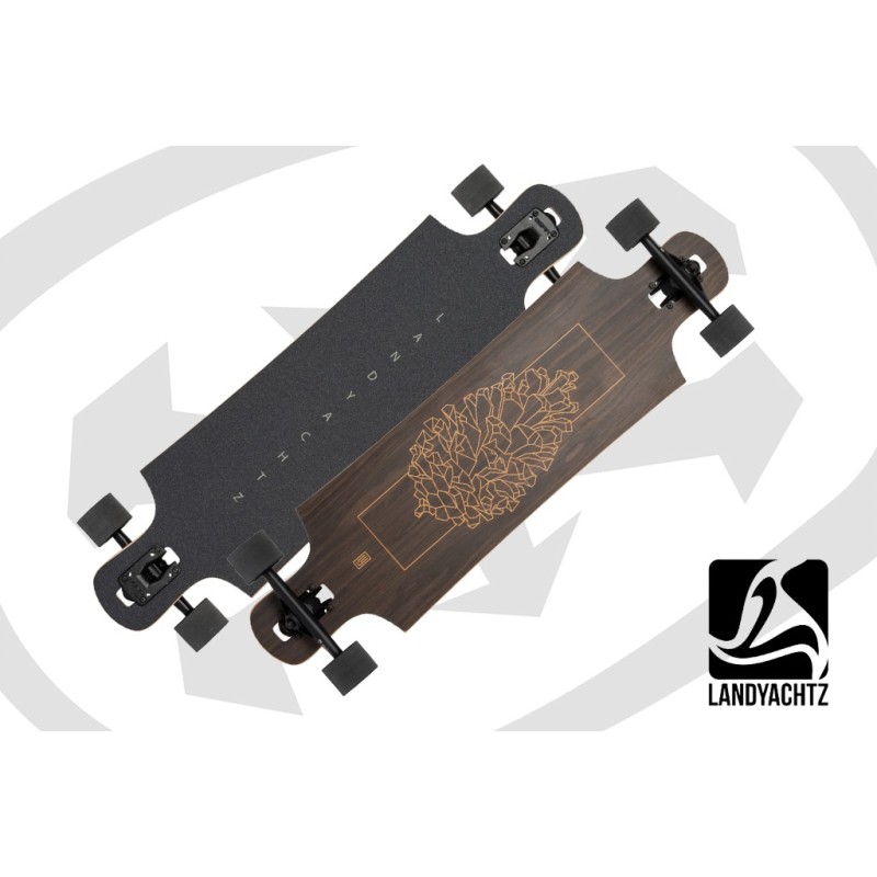 LANDYACHTZ Drop Hammer 36.5" Walnut - Longboard Complète