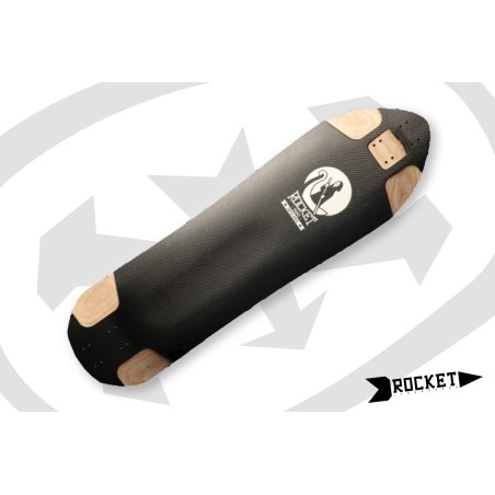 ROCKET Hades - Black - Plateau de longboard