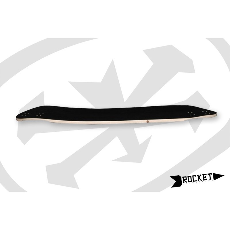 ROCKET Hades - Black - Plateau de longboard