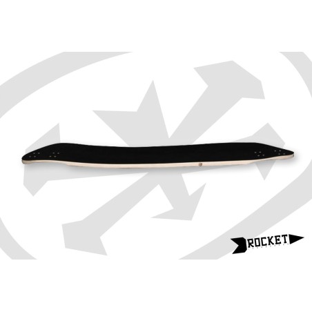 ROCKET Hades - Black - Plateau de longboard