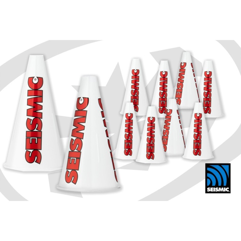 SEISMIC Cones de Slalom x10