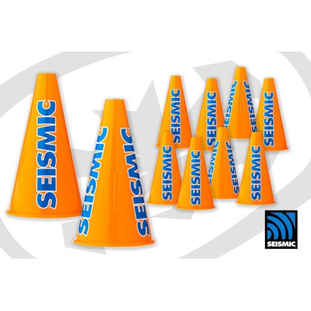 SEISMIC Cones de Slalom x10