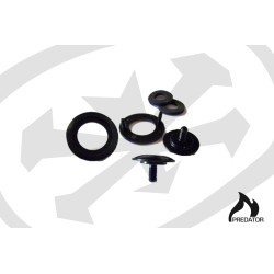 Fixations pour visière de casque DH6