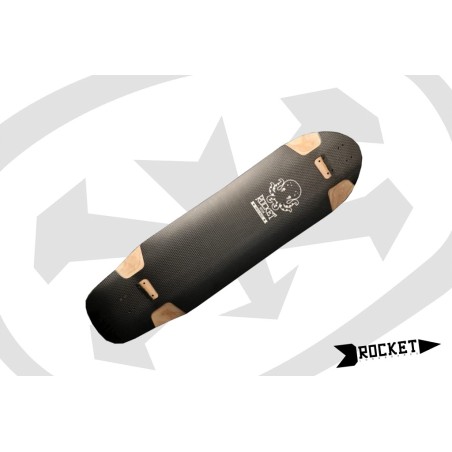 ROCKET Roton - Black - Plateau de longboard
