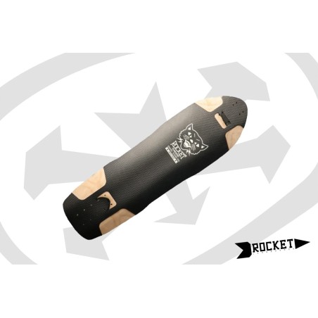 ROCKET Do Mini Nation - Black - Plateau de longboard