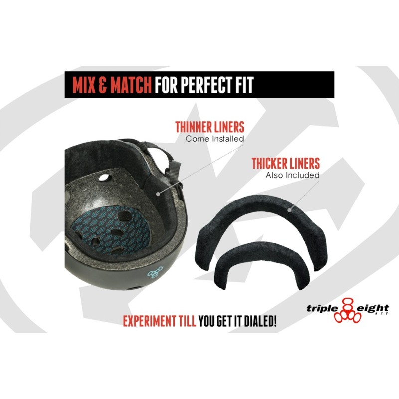 TRIPLE 8 Sweatsaver Dual - Casques