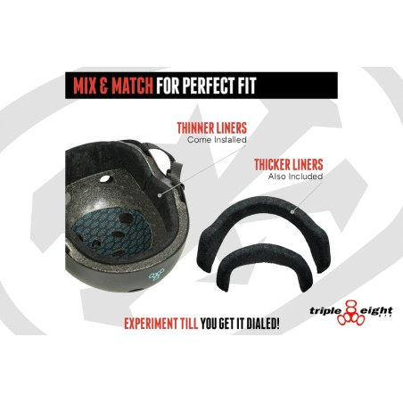 TRIPLE 8 Sweatsaver Dual - Casques