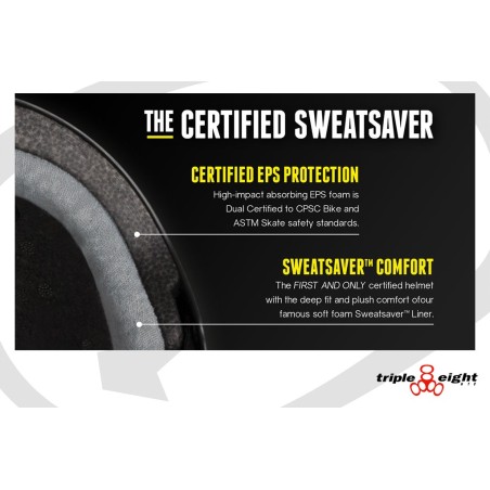 TRIPLE 8 Sweatsaver Dual - Casques