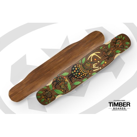 TIMBER Kiwi - 119cm - Plateau de longboard