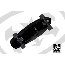 LANDYACHTZ Pocket Knife 29.6" Black - Surfskate complet