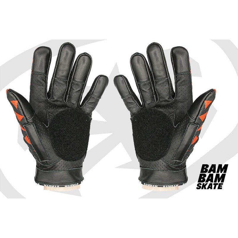 Gant de cuir Classic Black Red