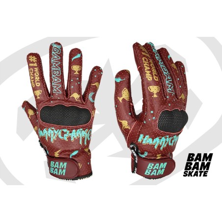 BAM BAM Harry Clarke World Champ - Gants de slide en cuir