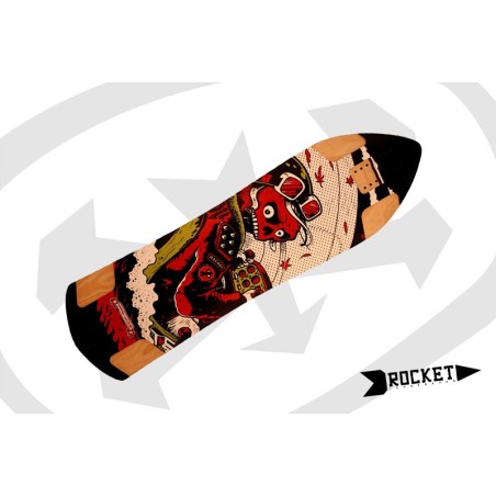 ROCKET Hades - Plateau de longboard