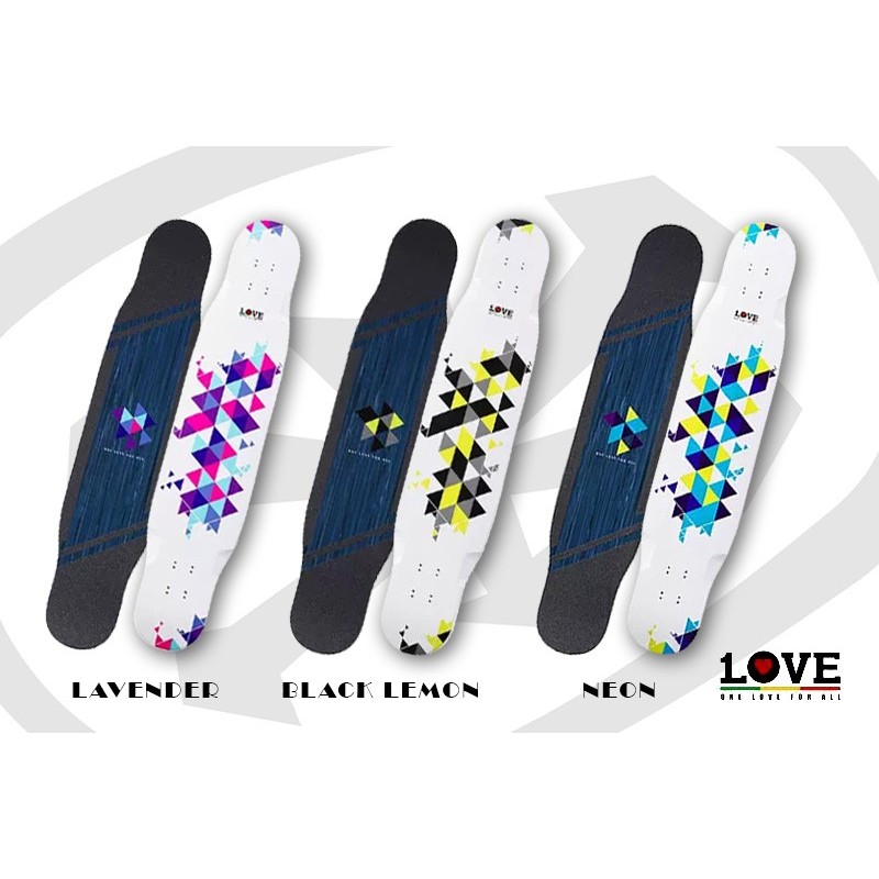 1LOVE Tapete 44" - Plateau de longboard