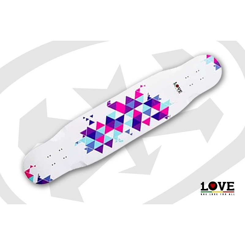 1LOVE Tapete 44" - Plateau de longboard