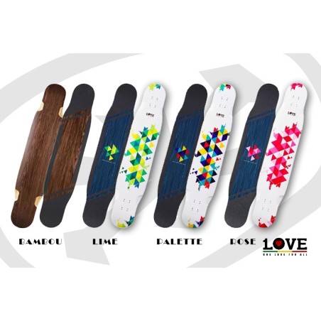 1LOVE Tapete 46" - Plateau de longboard