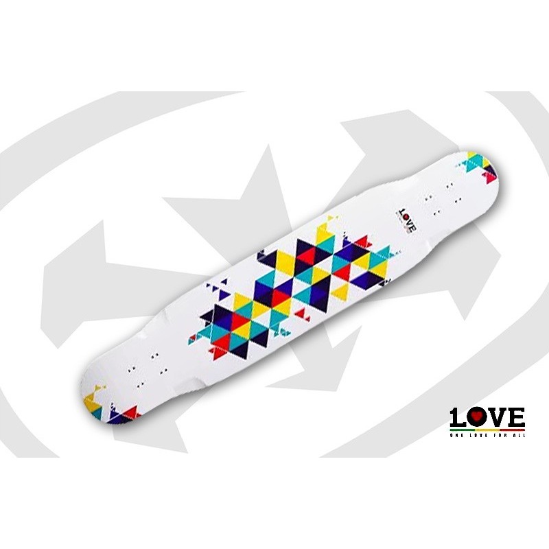 1LOVE Tapete 46" - Plateau de longboard