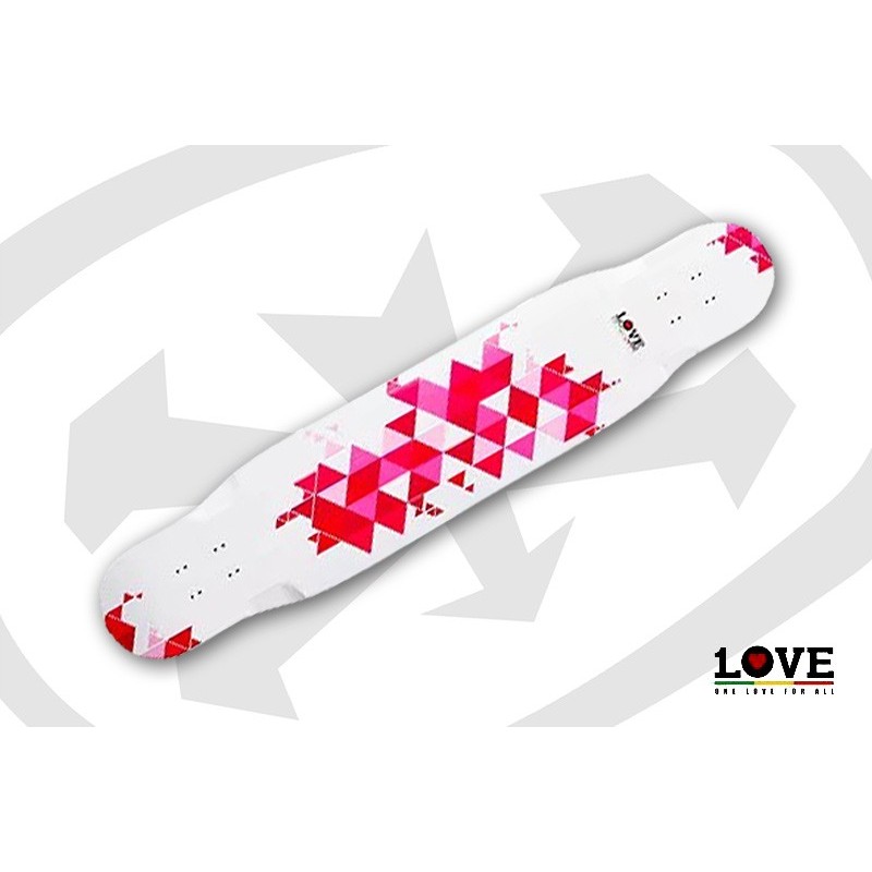 1LOVE Tapete 46" - Plateau de longboard