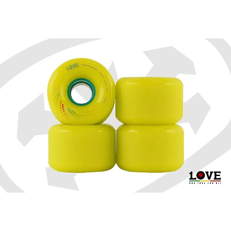 1LOVE Corro - 65mm - 80a LIME - Roues