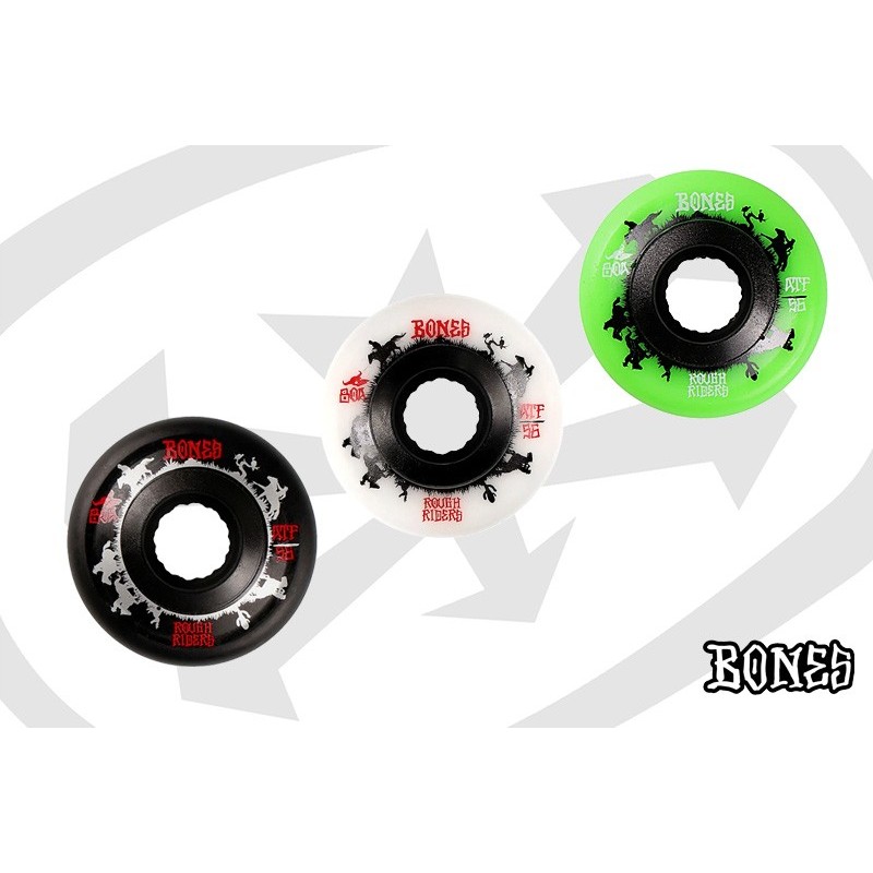 BONES Rough Riders 56mm Wranglers ATF 80a - Roues