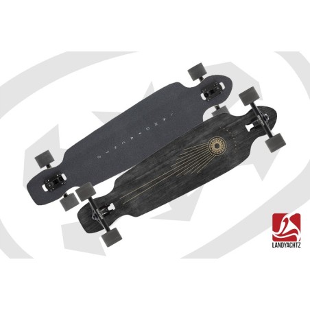 LANDYACHTZ Battle Axe 38.2" Space Rock - Longboard complète