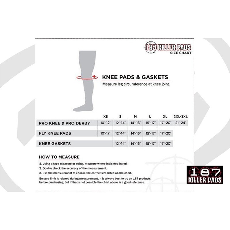187 KILLER PADS Pro Derby - Genouillères