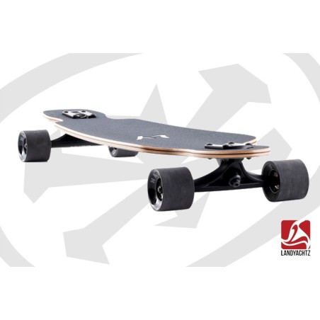 LANDYACHTZ Battle Axe 38.2" Paper Tiger - Longboard complète