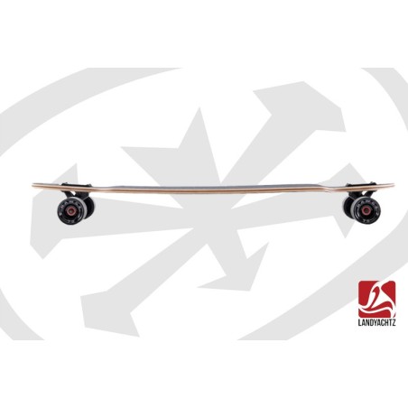 LANDYACHTZ Battle Axe 38.2" Paper Tiger - Longboard complète