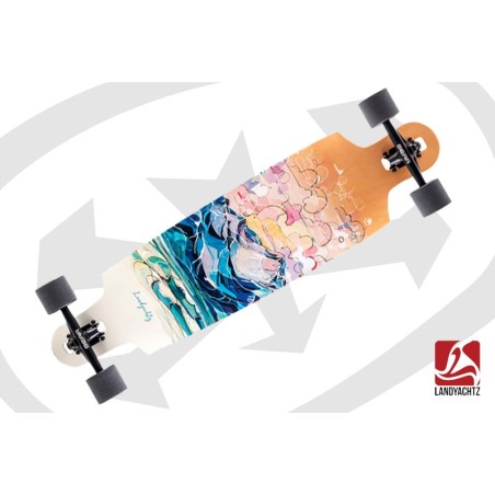 LANDYACHTZ Drop Cat 38" Vibes - Longboard complète