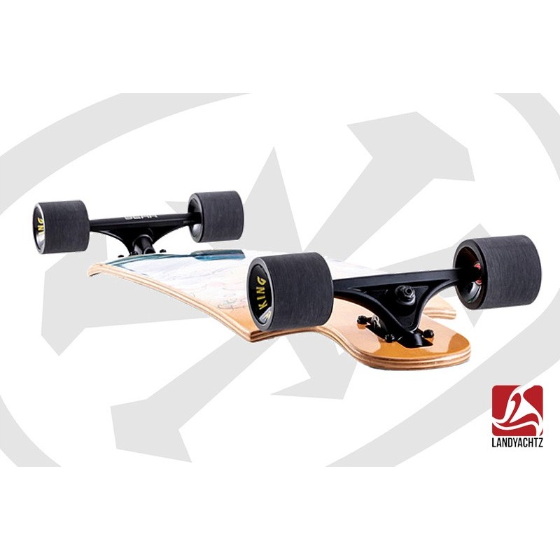 LANDYACHTZ Drop Cat 38" Vibes - Longboard complète