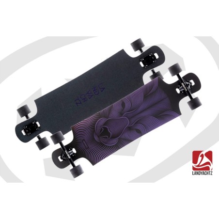 LANDYACHTZ Drop Hammer 36.5" Night Fox - Longboard Complète