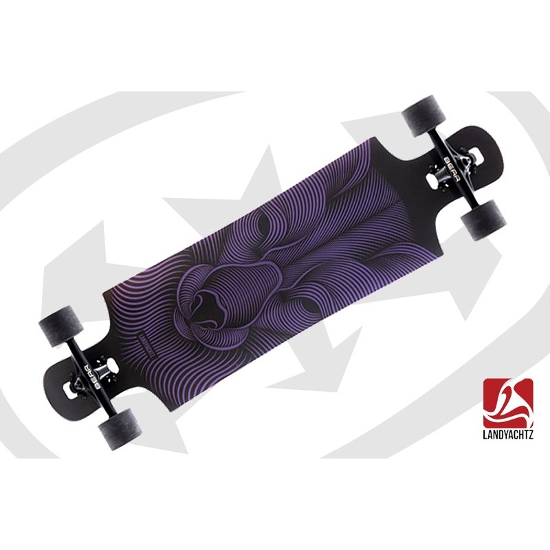 LANDYACHTZ Drop Hammer 36.5" Night Fox Longboard Complète