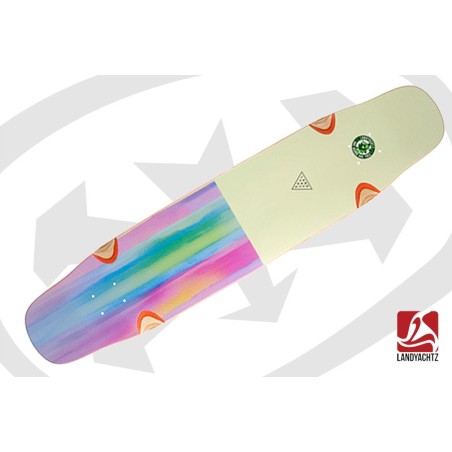 LANDYACHTZ Stratus 46" Watercolor - Plateau de longboard