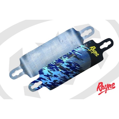 RAYNE Demonseed  Wave Camo 39" - Plateau de longboard