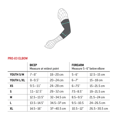 Pro-X3 Elbow Guard
