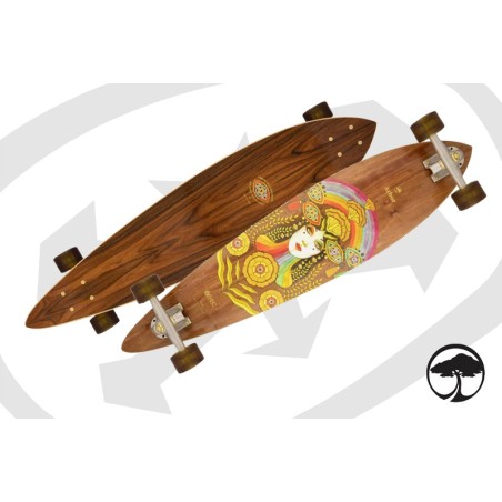 ARBOR Fish 37" Solstice Hilary Jane - Longboard complète