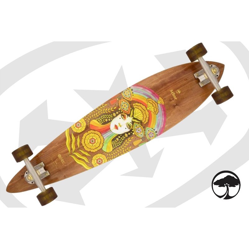 ARBOR Fish 37" Solstice Hilary Jane - Longboard...