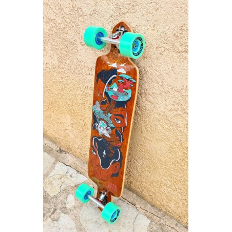 PANTHEON Quest FG Path Graphic 36.5" - Longboard complète
