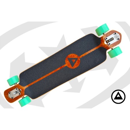PANTHEON Quest FG Path Graphic 36.5" - Longboard complète