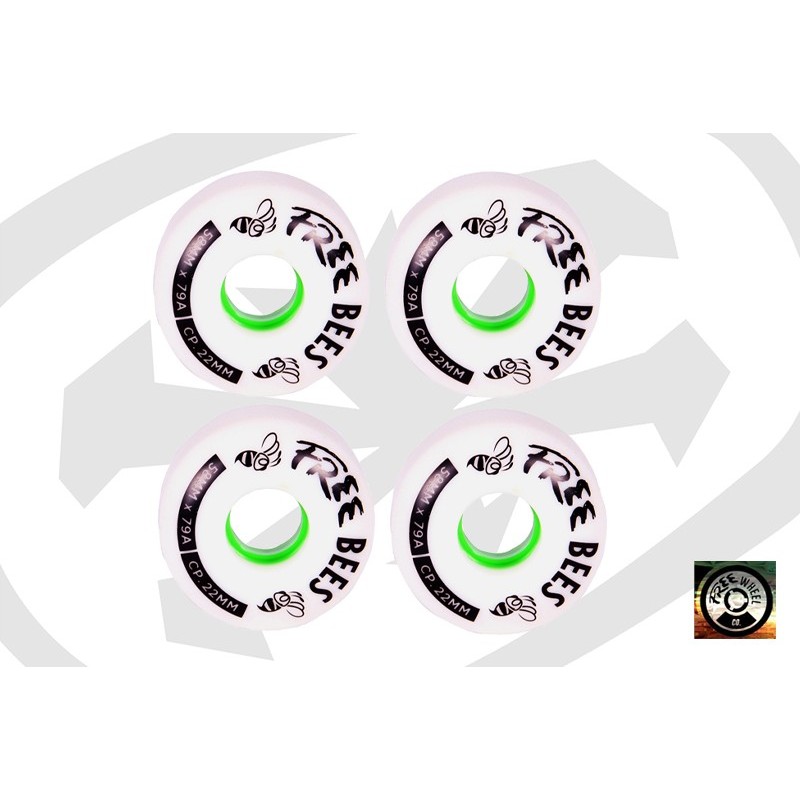 FREE WHEELS Bees - 58mm - Roues