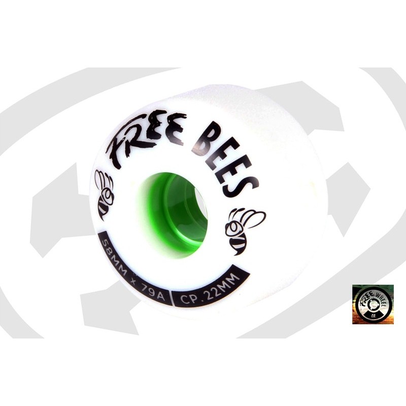 FREE WHEELS Bees - 58mm - Roues