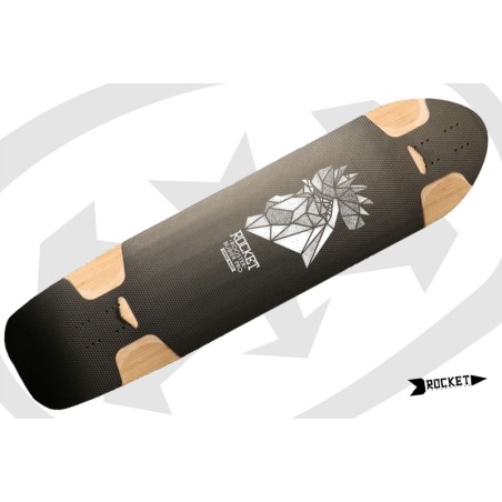 ROCKET Rooster David Bubier - Plateau de longboard