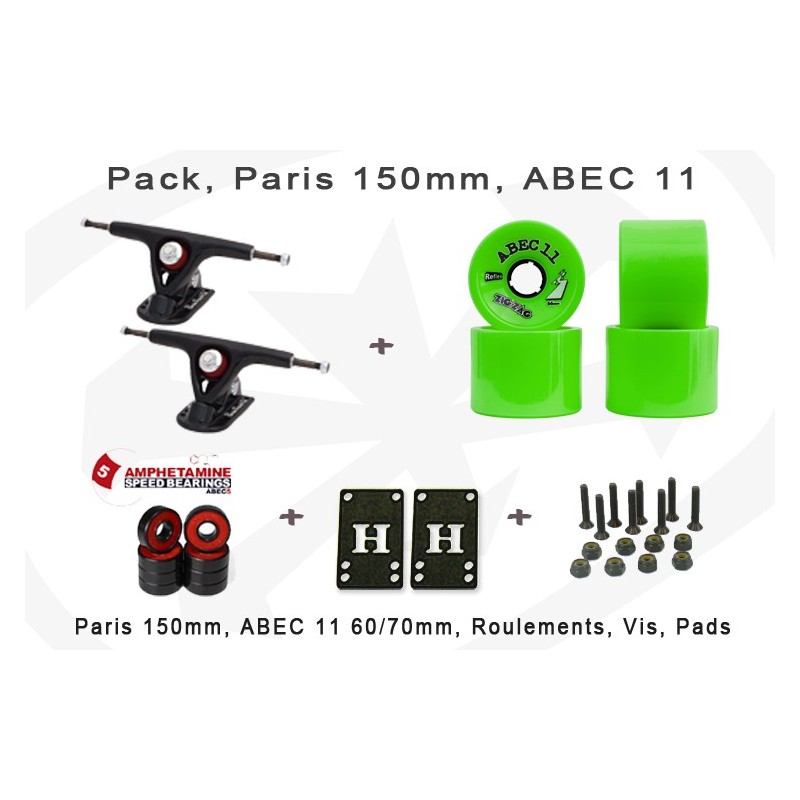 Pack, Paris 150mm, ABEC 11