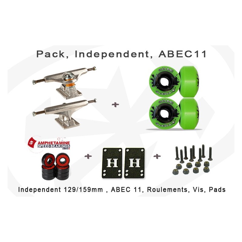 Pack Slide,Independent,ABEC 11