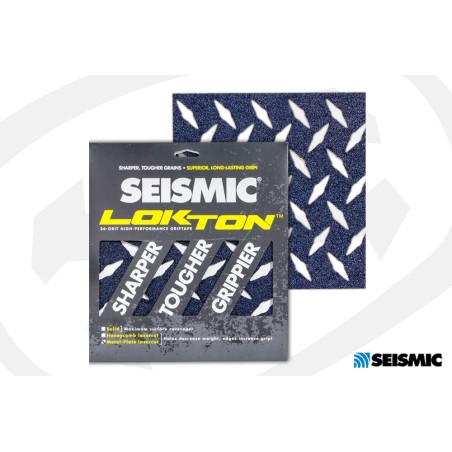 SEISMIC Lokton 36 GRIT Gros Grain / 3 Plaques - Grip