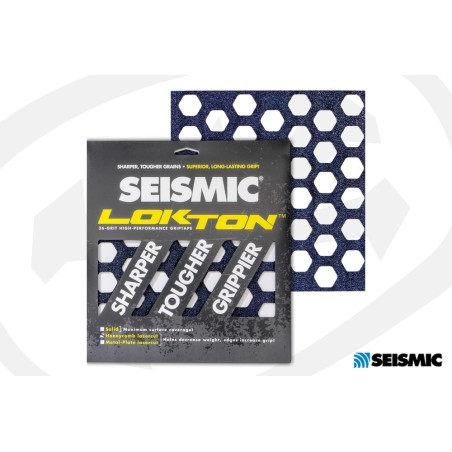 SEISMIC Lokton 36 GRIT Gros Grain / 3 Plaques - Grip