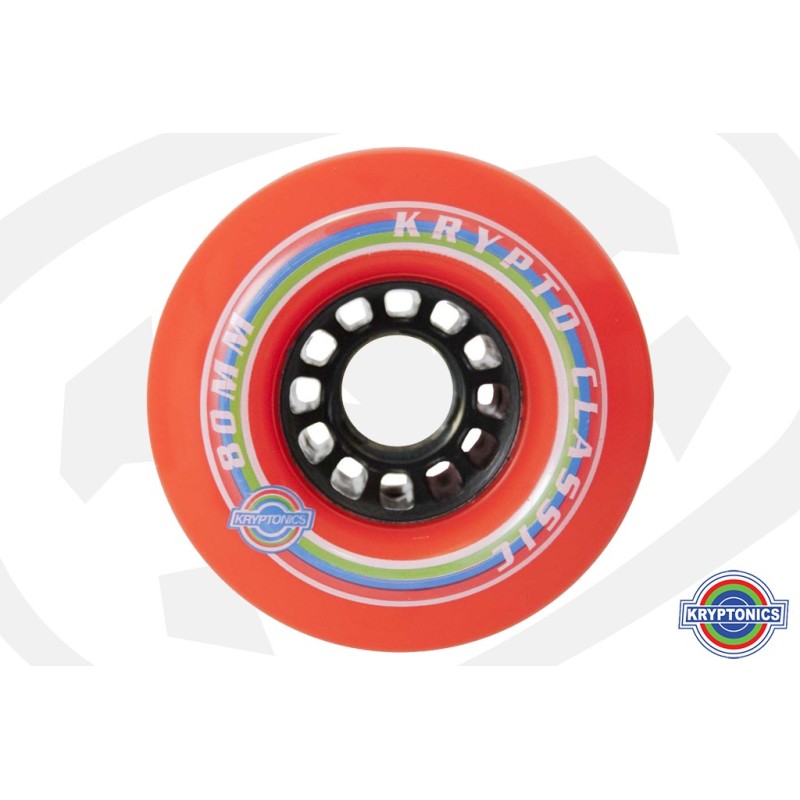 KRYPTONICS Classic - 80mm - Rouge - Roues