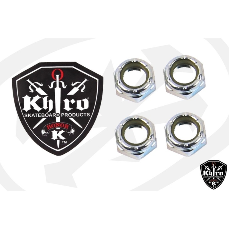 Ecrous pour kingpin de truck