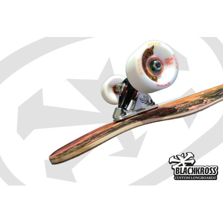 BLACKKROSS Lophophora - 109cm - Plateau de longboard